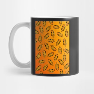 Screamsicle (pattern) (orange) Mug